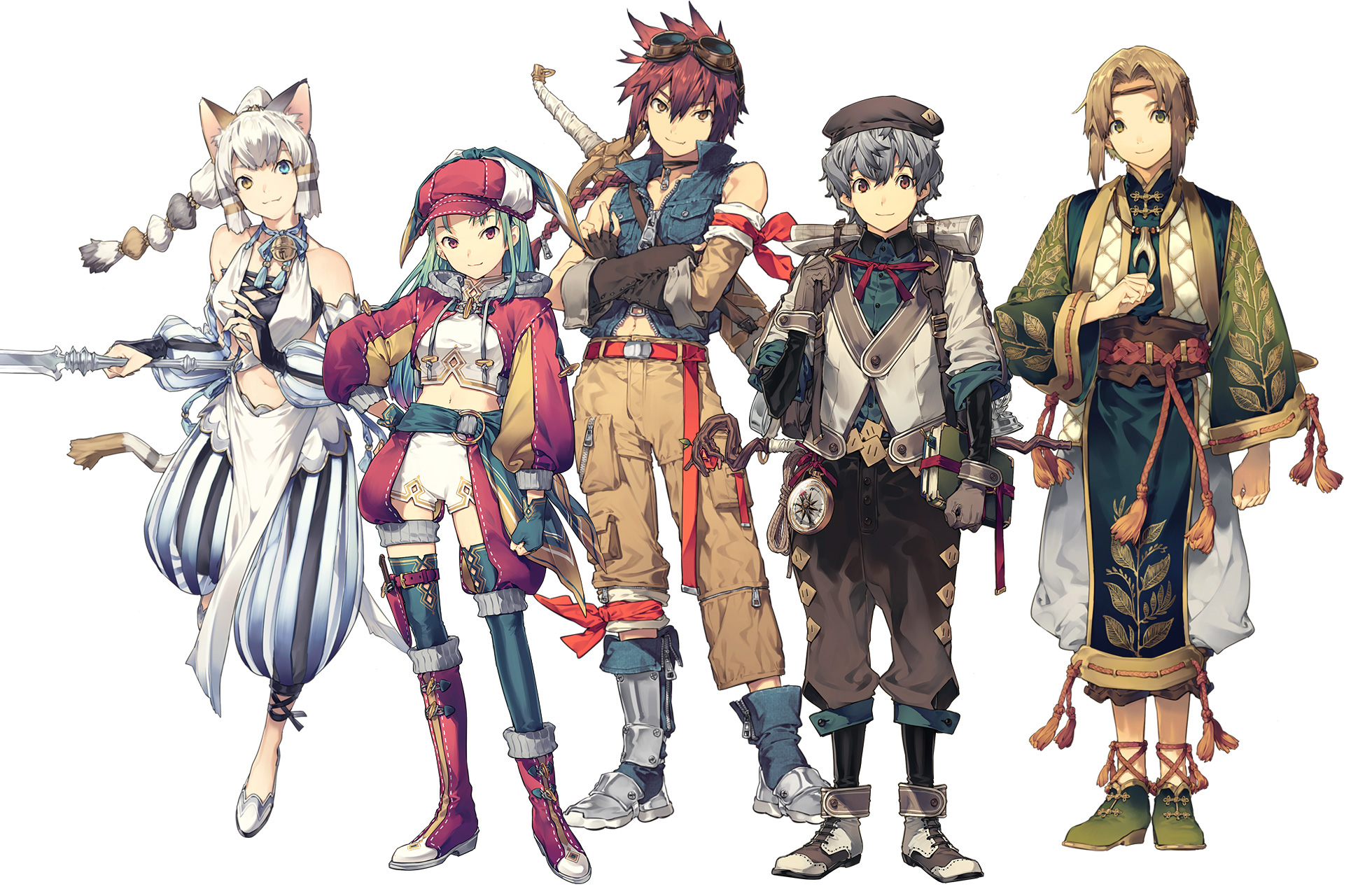 キズナファンタジアのキャラクターたち